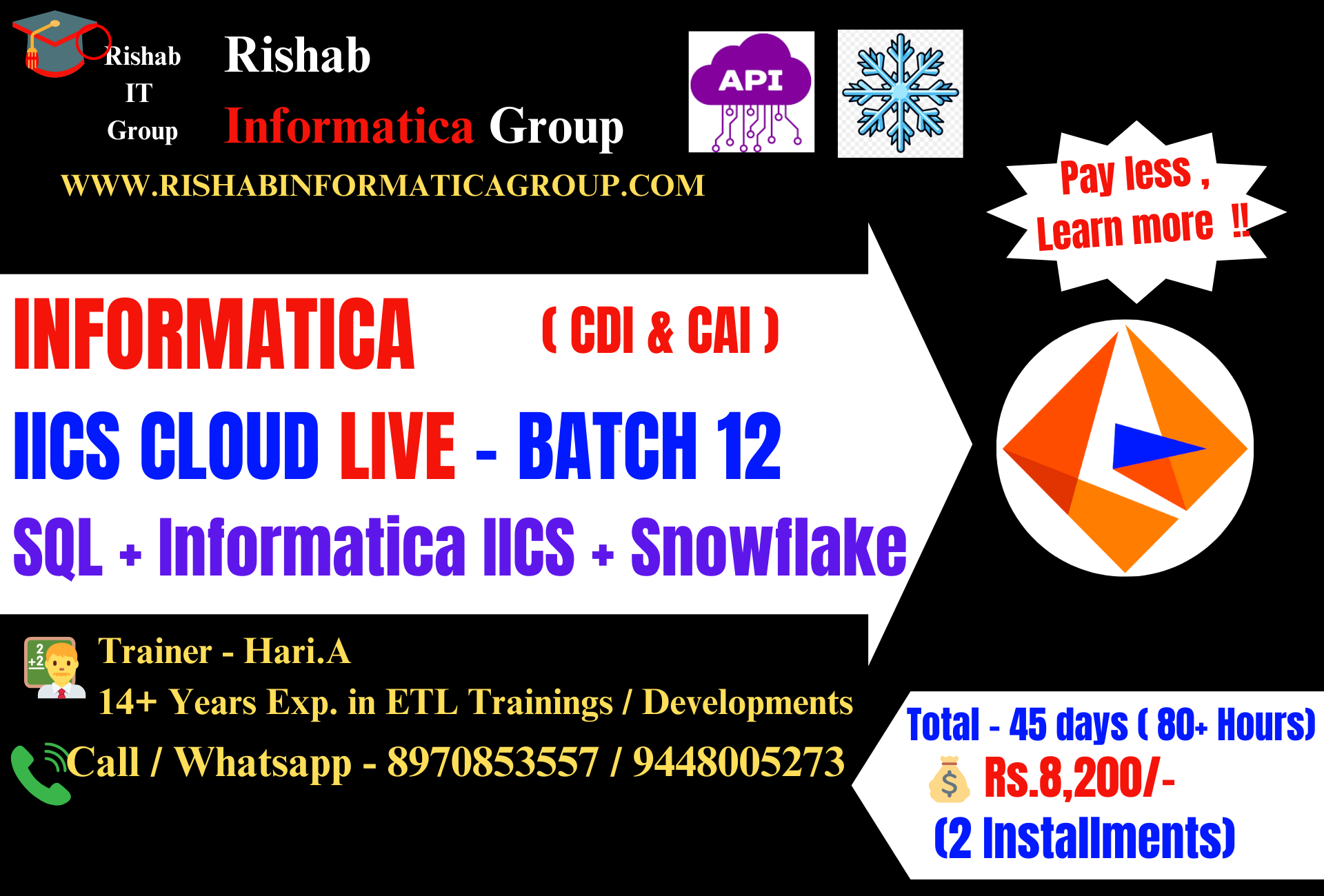 🔴 Live | Informatica IICS Cloud - Online Training